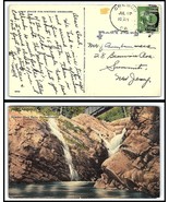 US Postcard - Cresco, Pennsylvania to Summit, New Jersey Q3 - $2.96