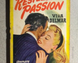 THE RESTLESS PASSION by Vina Delmar (1947) Avon sleaze paperback - $13.85